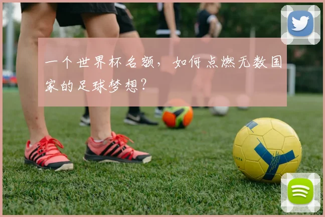 一个世界杯名额，如何点燃无数国家的足球梦想？